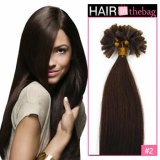 Nail Tip Indian Remy Hair Extensions